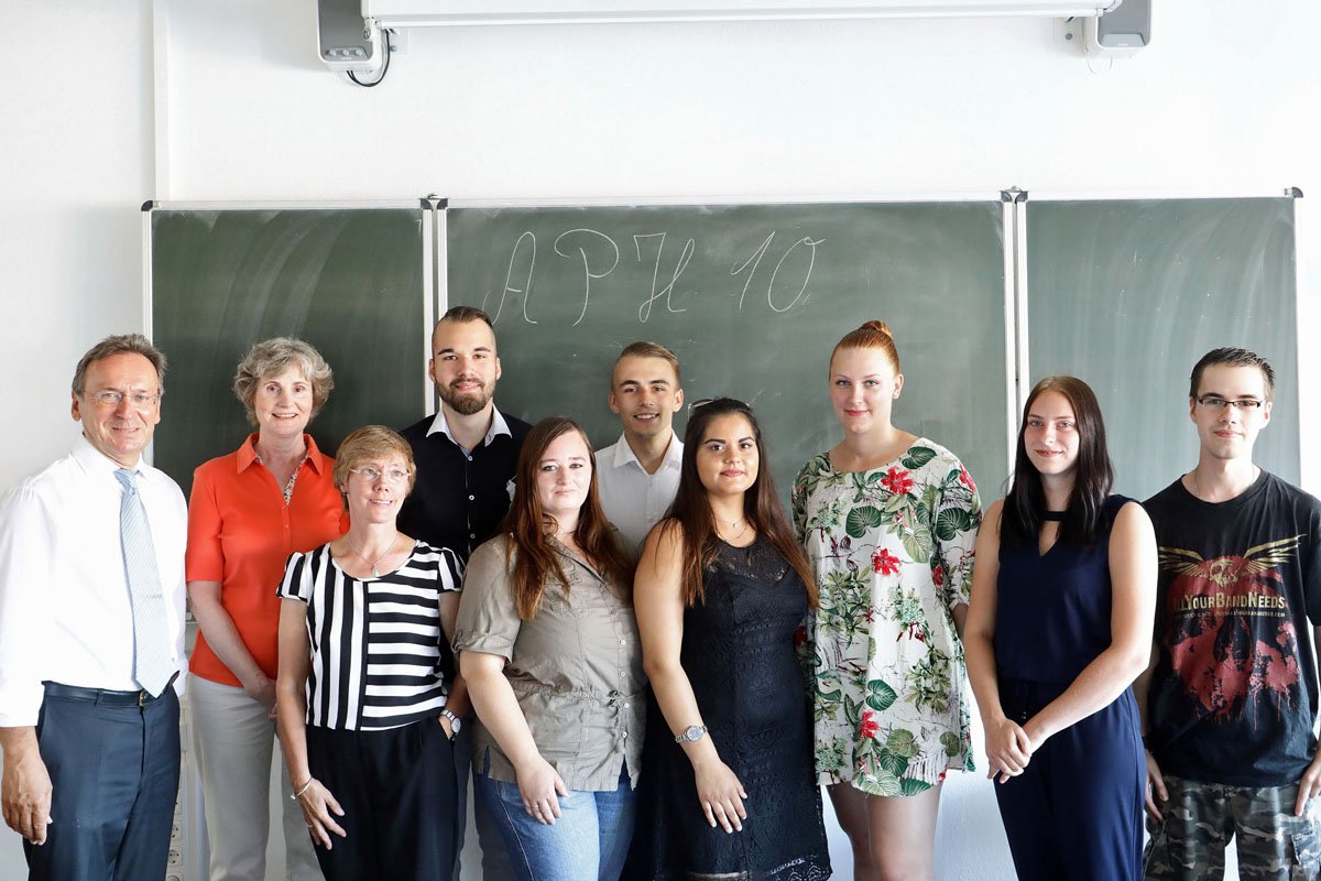 180801_Altenpflegehelferausbildung_Abschlussklasse_hp (c) Alois Müller /Abdruck honorarfrei