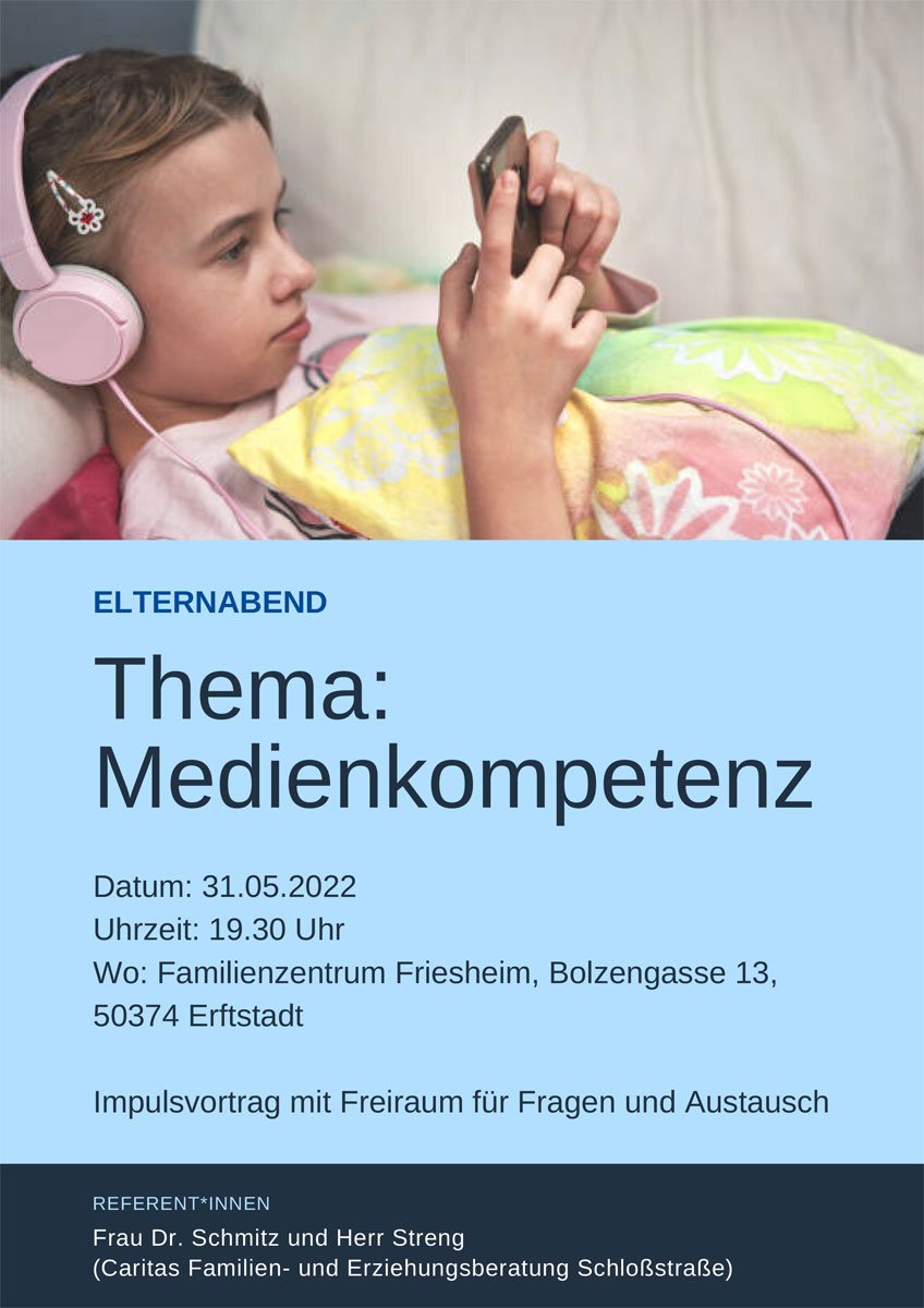 220512_Flyer-Elternabend-Medienkompetenz (c) Caritas Rhein-Erft