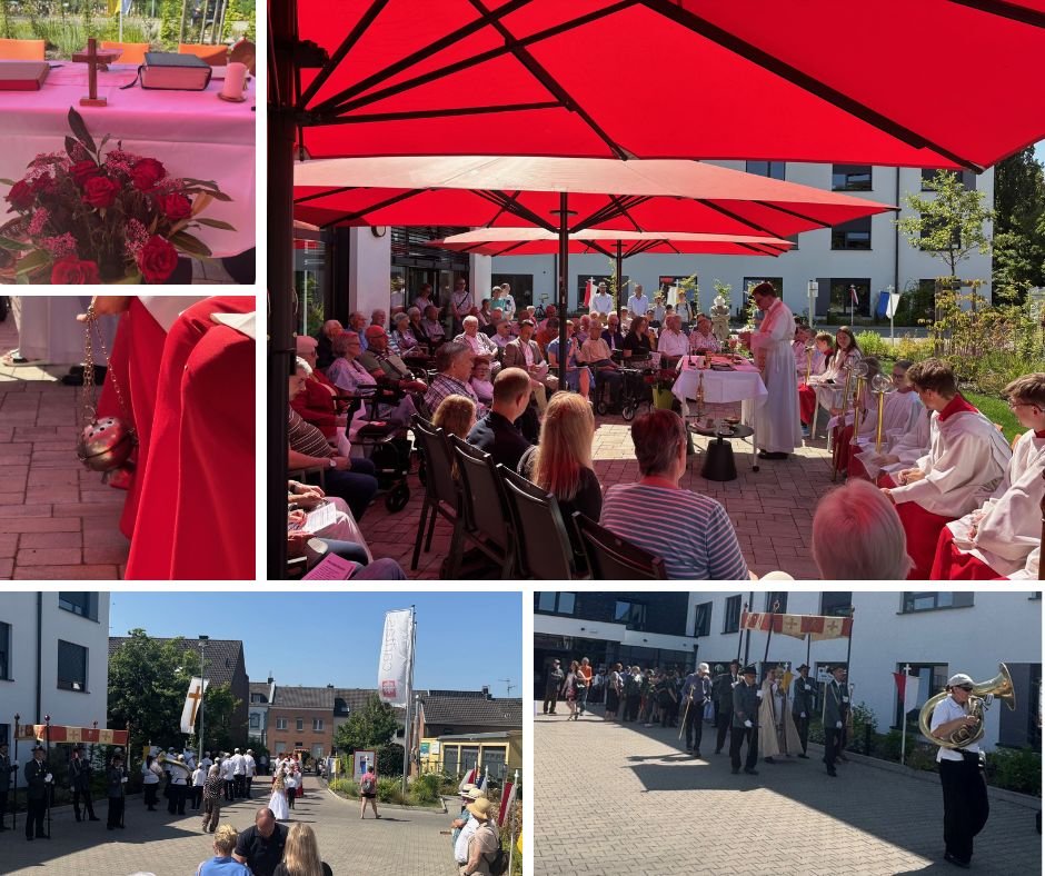2025_Fronleichnam-Prozession in Kerpen Buir (c) Caritas Rhein-Erft