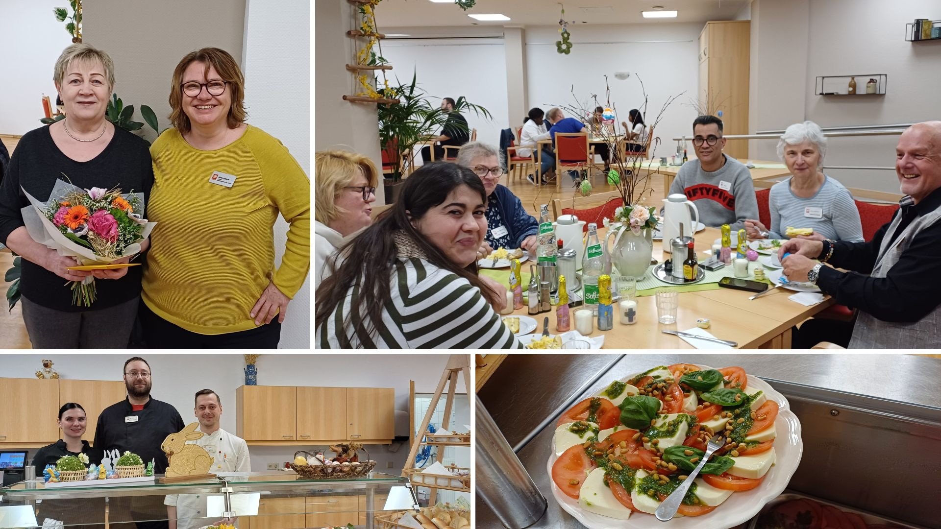 250417_Collage_Osterfrühstück (c) Caritas Rhein-Erft