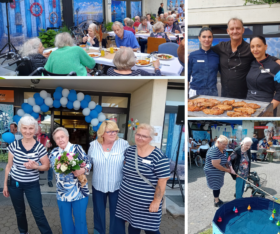 Sommerliches Hafenfest im Caritas-Seniorenzentrum St. Ursula in Hürth (c) Caritas Rhein-Erft