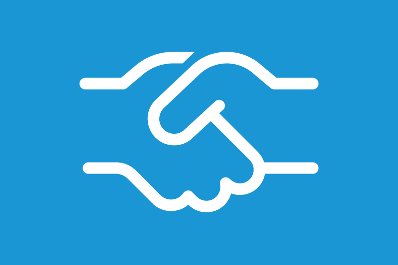 respekt_handshake_rgb_w (c) Caritas Rhein-Erft